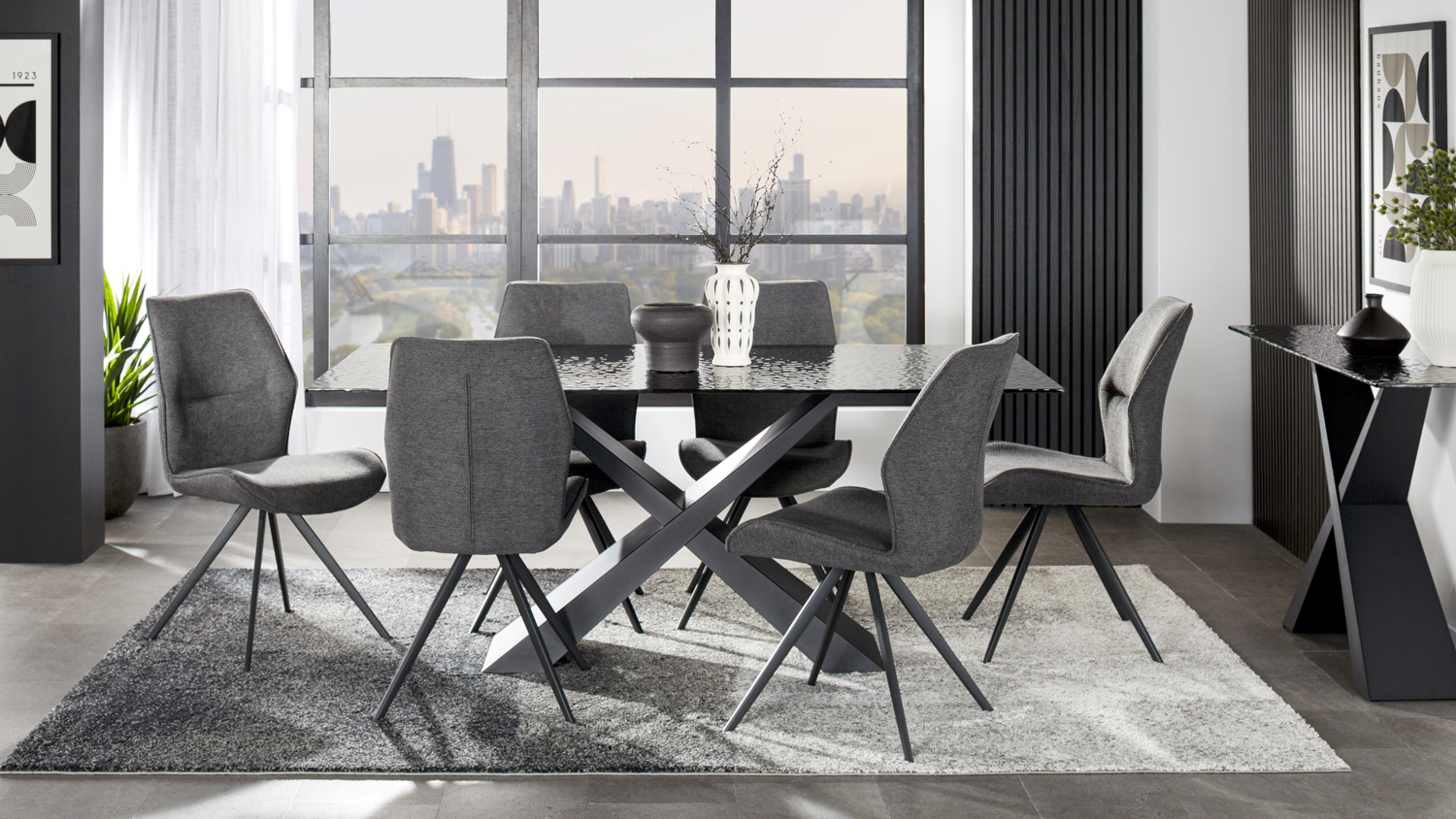 Lumicera 7 Piece Dining Suite