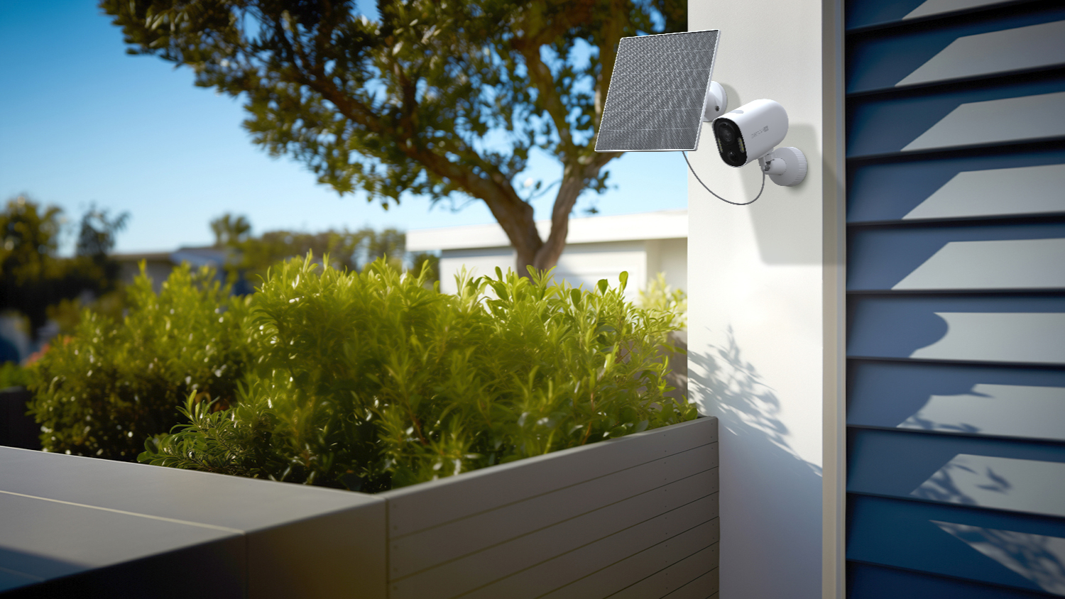 Swann Solar Panel for Wire-Free Cameras - White (SWIFI-SOLAR5-GL)