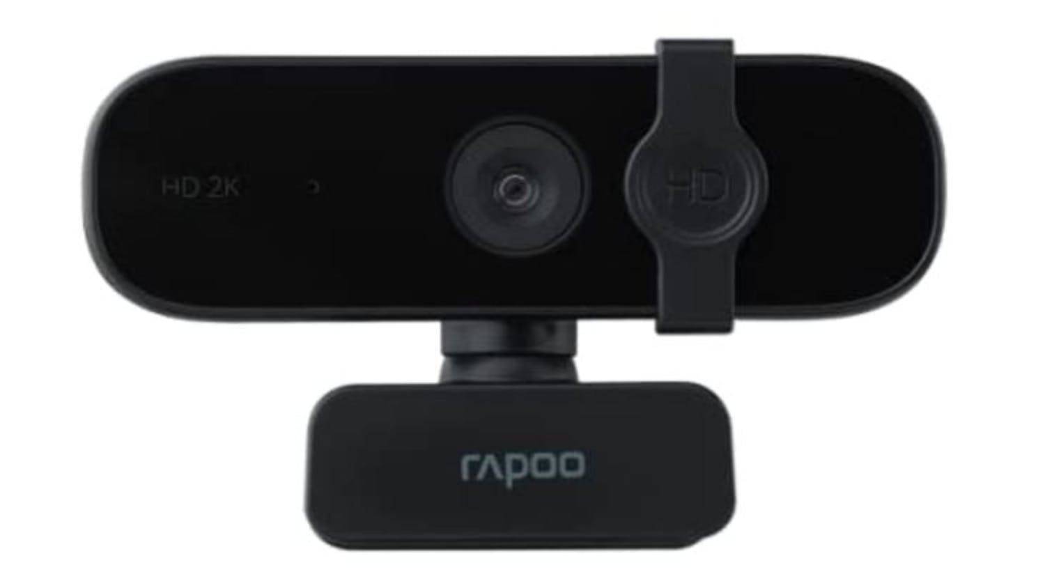 A front-folded view of the Rapoo webcam