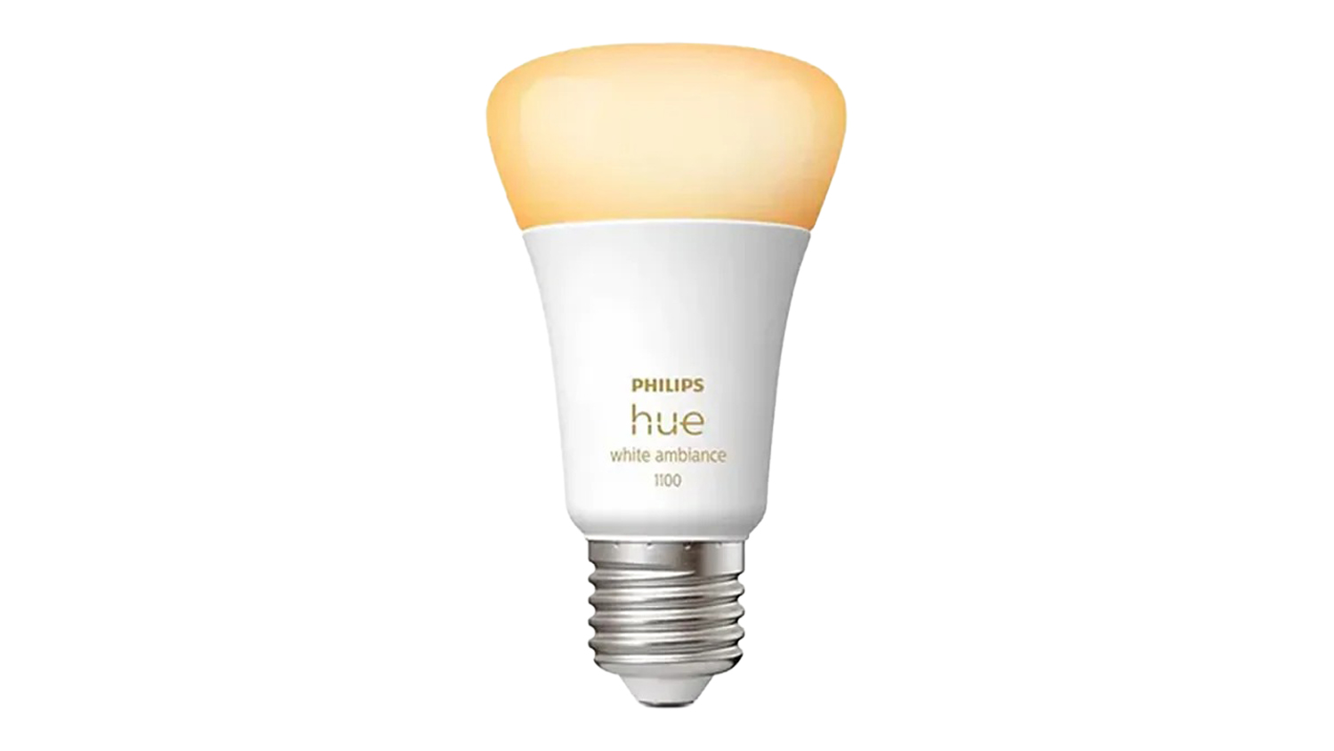 Philips Hue White Ambiance smart bulb with warm light and E27 base