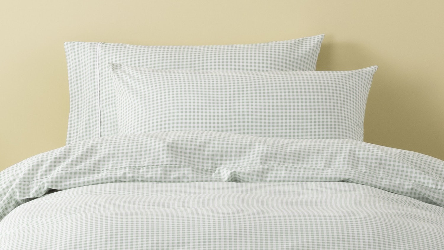 Jagger Sage Duvet Cover Set by Squiggles