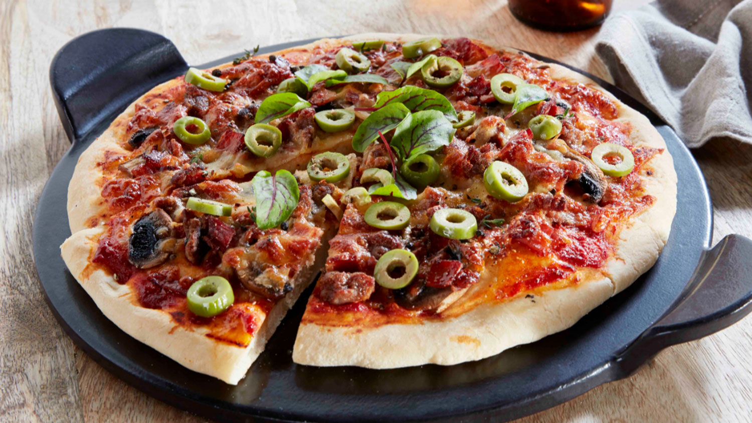 Ziegler & Brown Ziggy Small Pizza Stone - 30cm