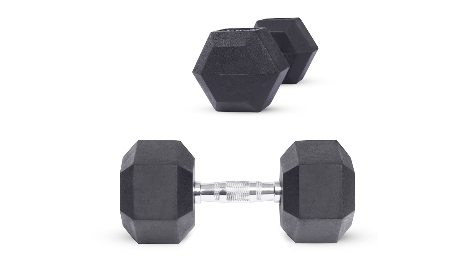 Kmall Rubberized Hex Dumbbells 20kg 2pcs.