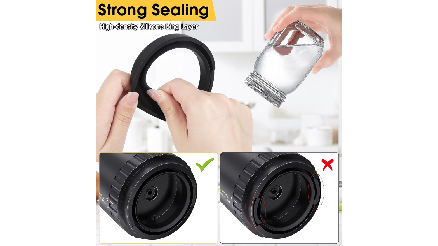 Kmall Automated Mason Jar Sealer