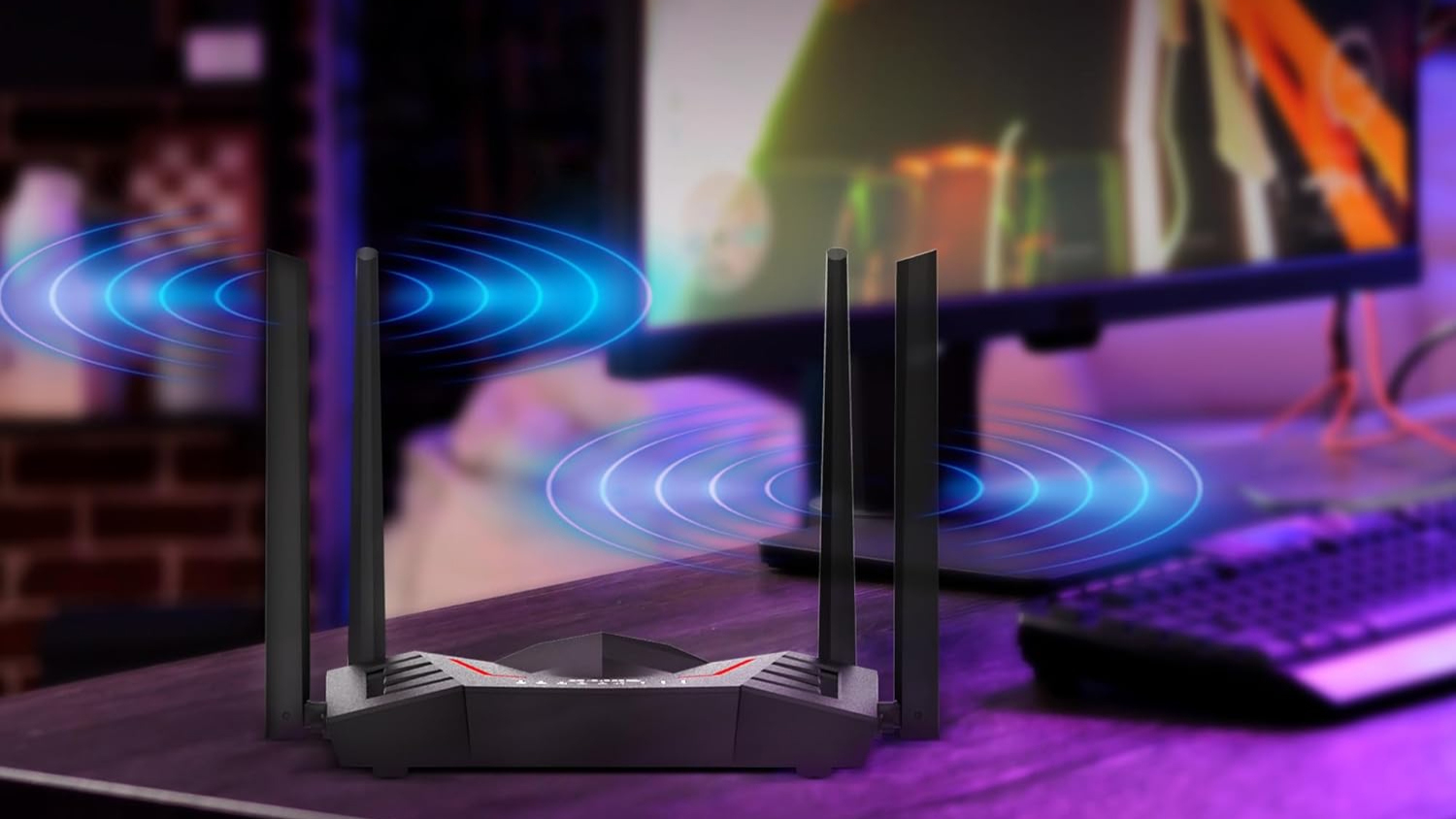 D-Link DWR-M955X AX1500 Dual-Band Wi-Fi 6 Router - Black