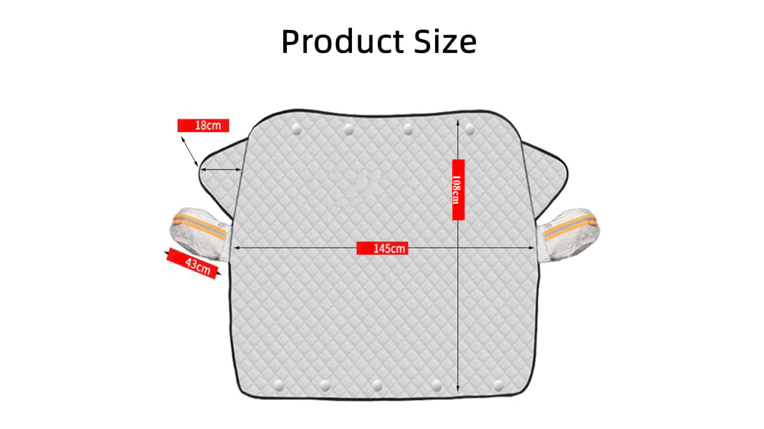 Ultra Thick Protective Windscreen Cover