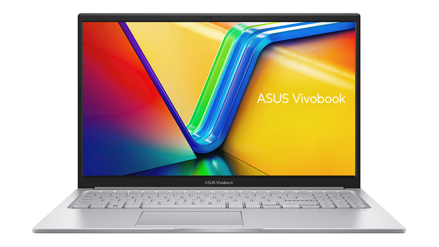An Asus Vivobook 15.6" Laptop in cool silver finish