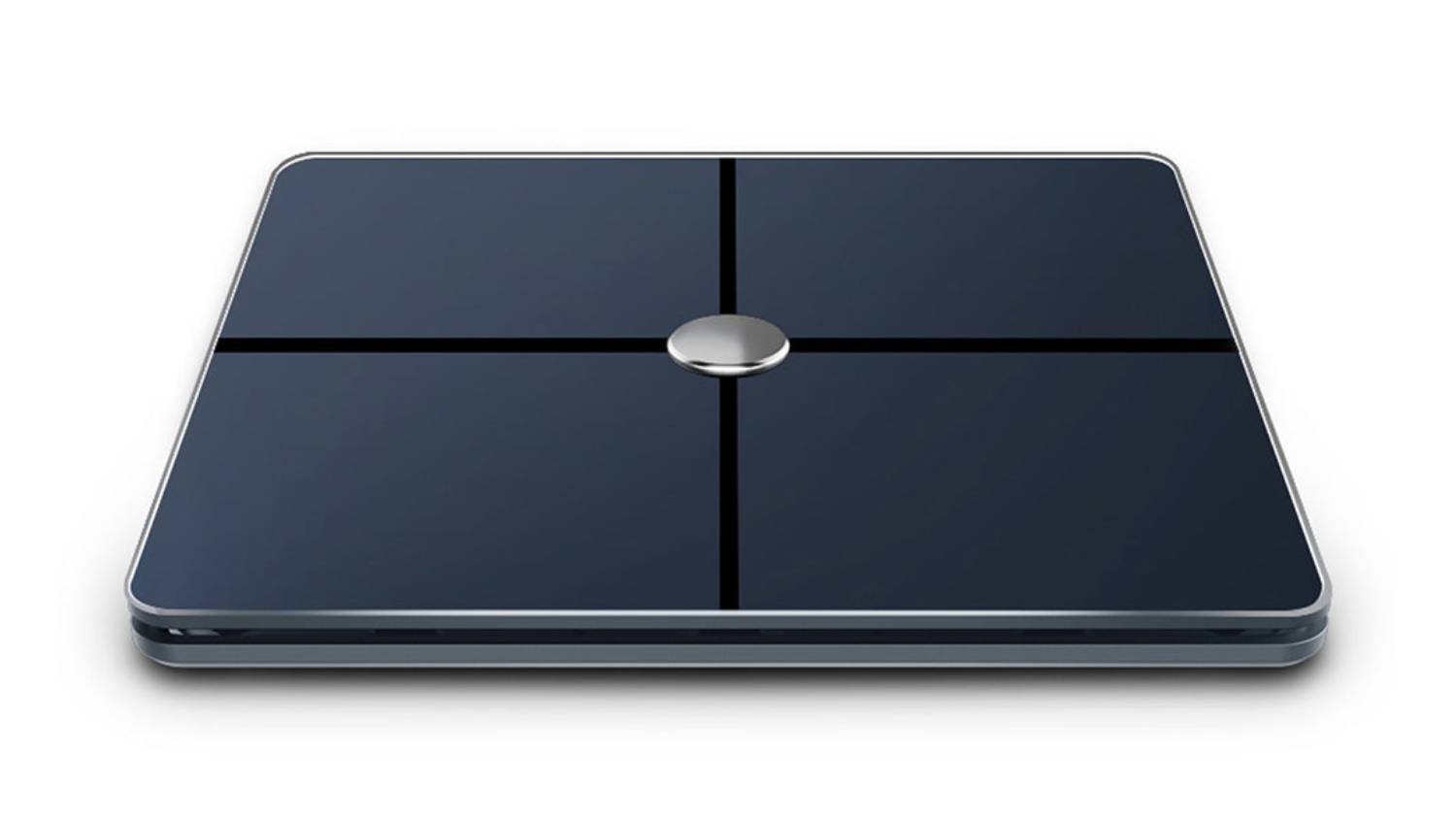 Top view of the HALO Advanced Bathroom Scale with Full Body Composition Reading