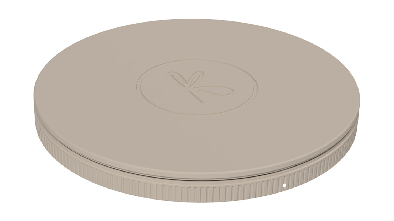 Kreafunk wiCHARGE 3 Wireless Charging Dock in stylish sand colour