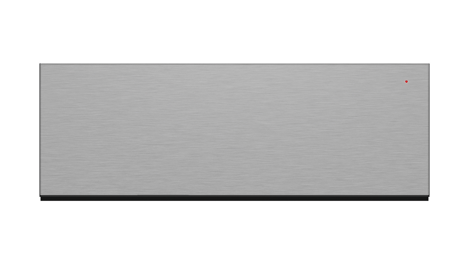 A Fisher & Paykel 76cm Built-In Warming Drawer in a sleek silver finish