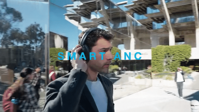 JLab JBuds Lux Active Noise Cancelling Wireless Over-Ear Headphones - Graphite (HBJLUXANCRGPH62)