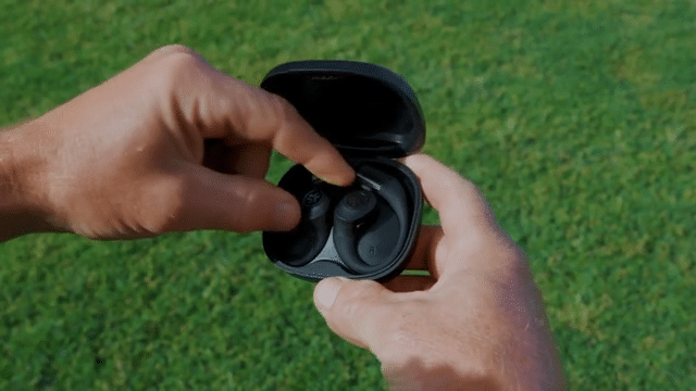 JLab JBuds Open Sport True Wireless Open-Ear Headphones - Black (EBJBOPSPRTRBLK82)