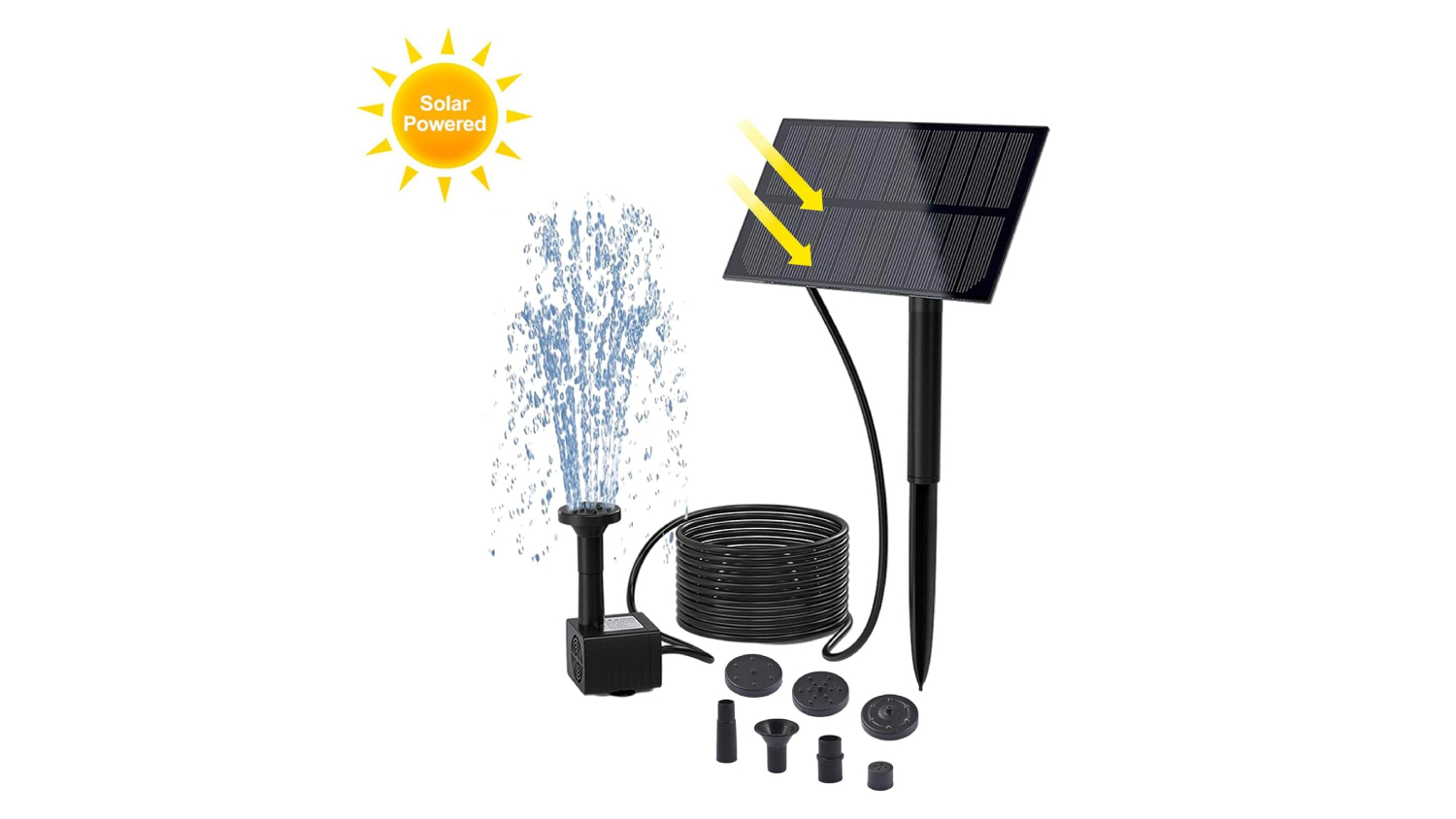 Kmall Solar Powered Water Fountain Pump 2.5W