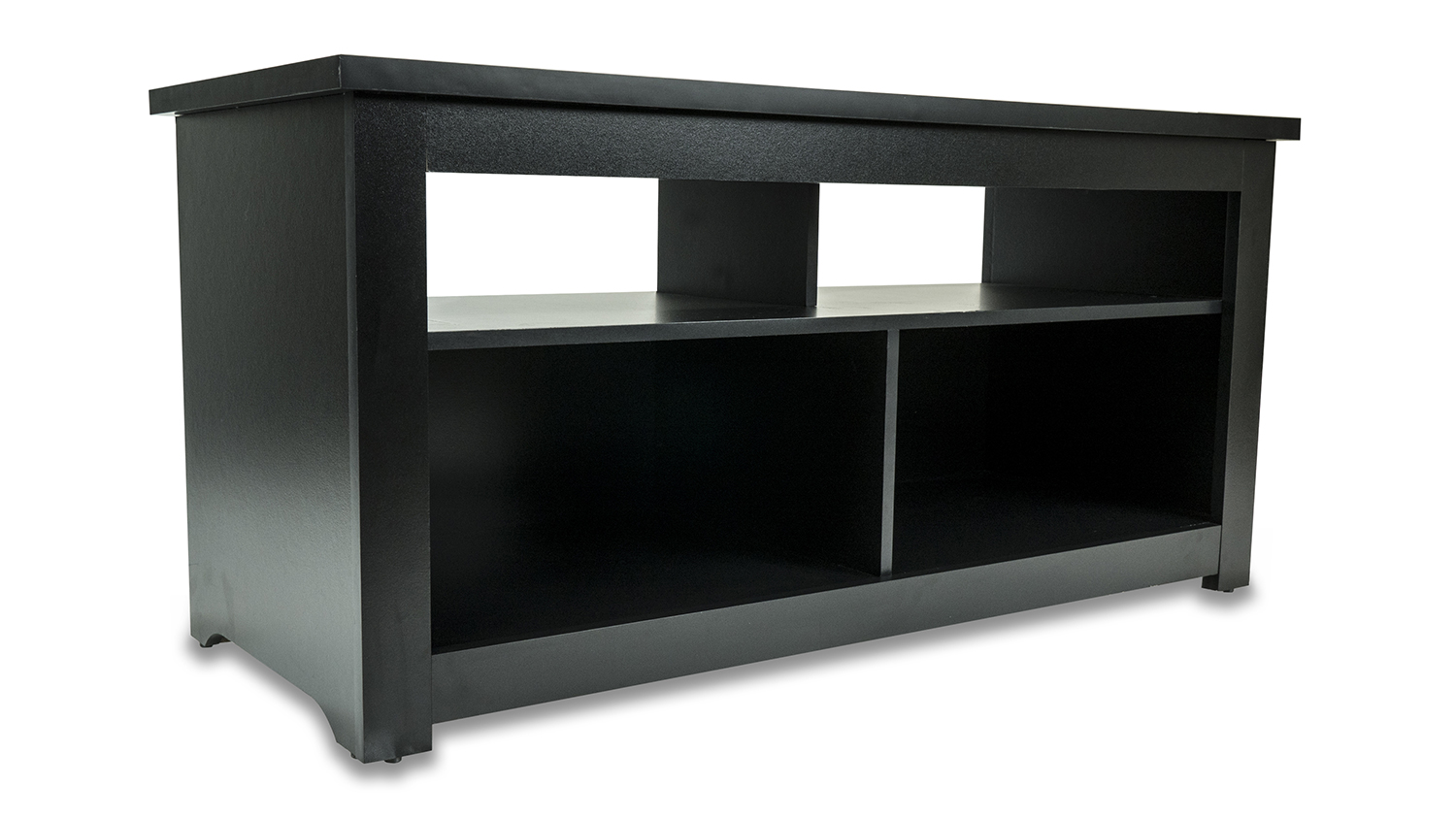 AVS 1.2M TV/AV Entertainment Centre Cabinet with four open storage compartments