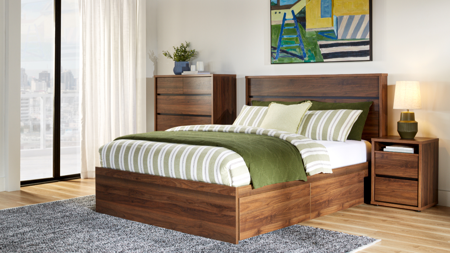 Finn Under Bed Storage Drawer - Pale Oak