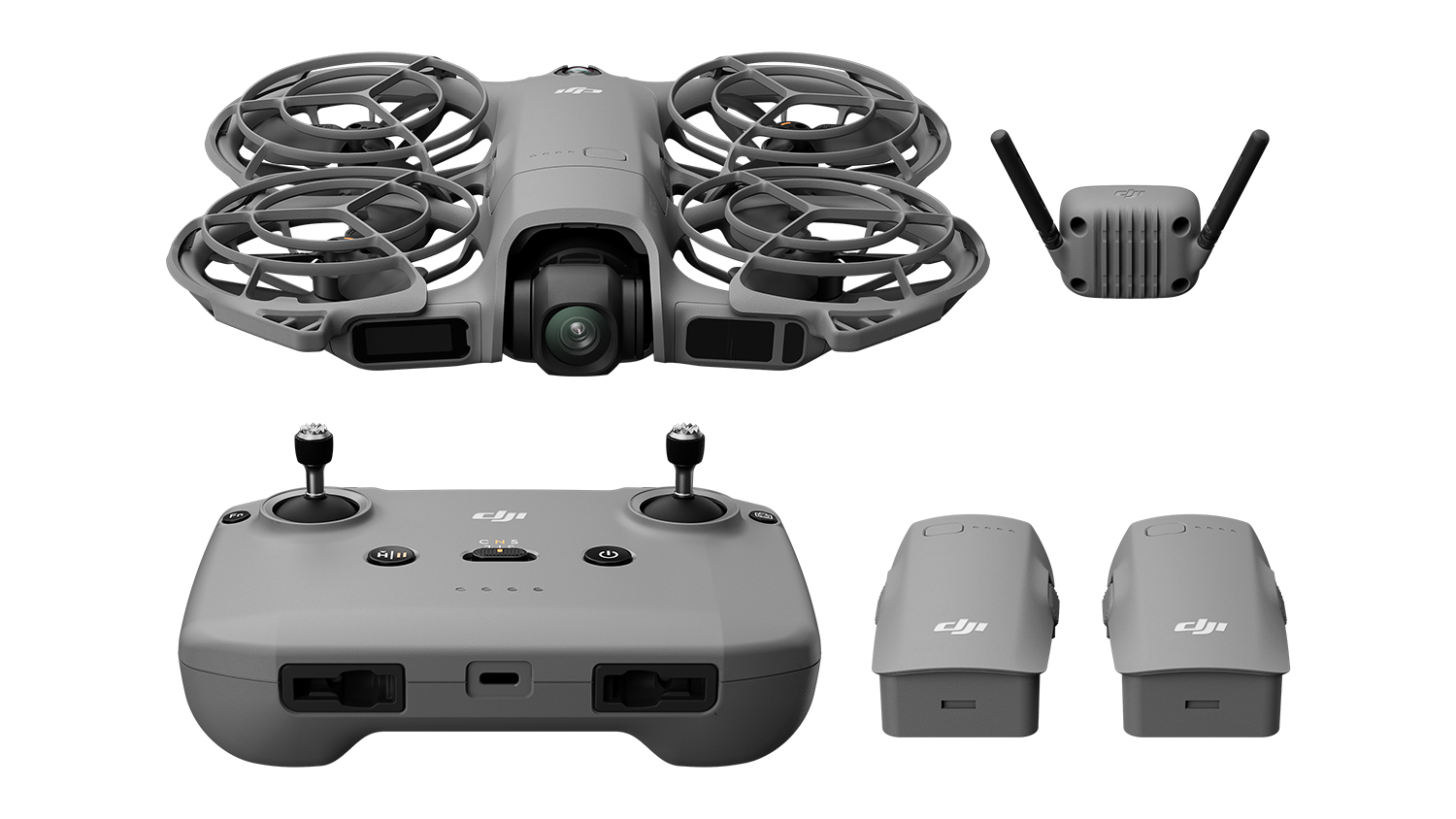 DJI Neo 2 drone Combo with remote in sleek grey colour