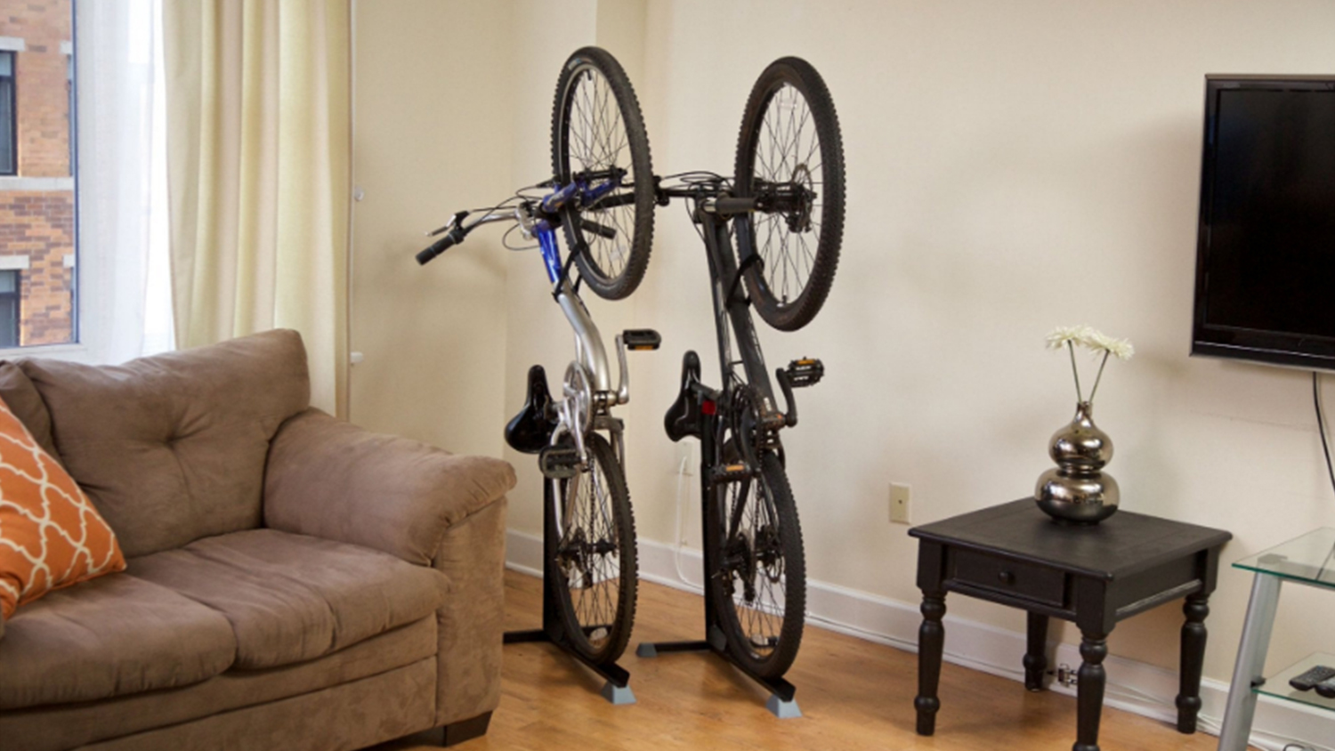 Kmall Space Saving Standing Bike Rack