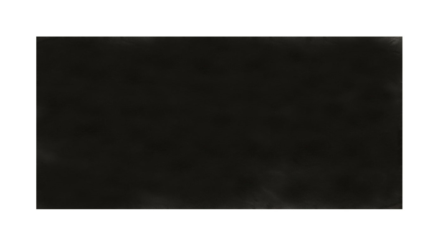 Black rectangular under-grill protective mat designed for patio and deck heat protection