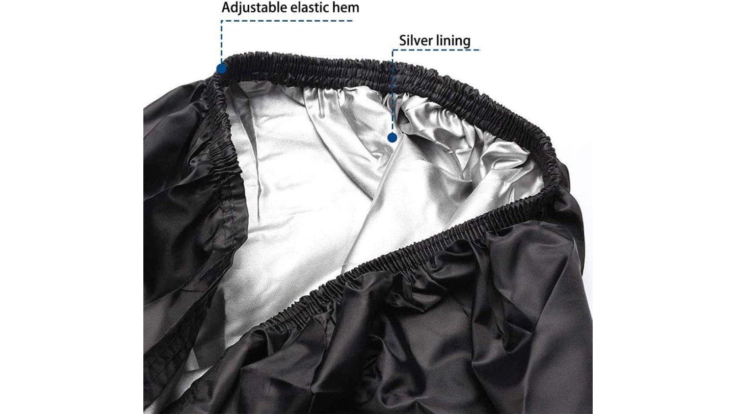 Kmall Weatherproof Lawnmower Cover 183 x 137 x 117cm