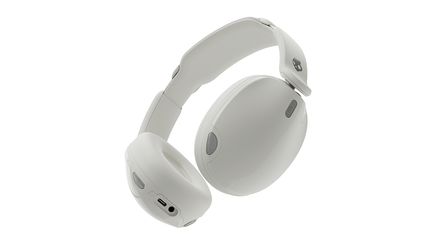 A Skullcandy Hesh 540 Wireless Over-Ear Headphones in sleek white colour
