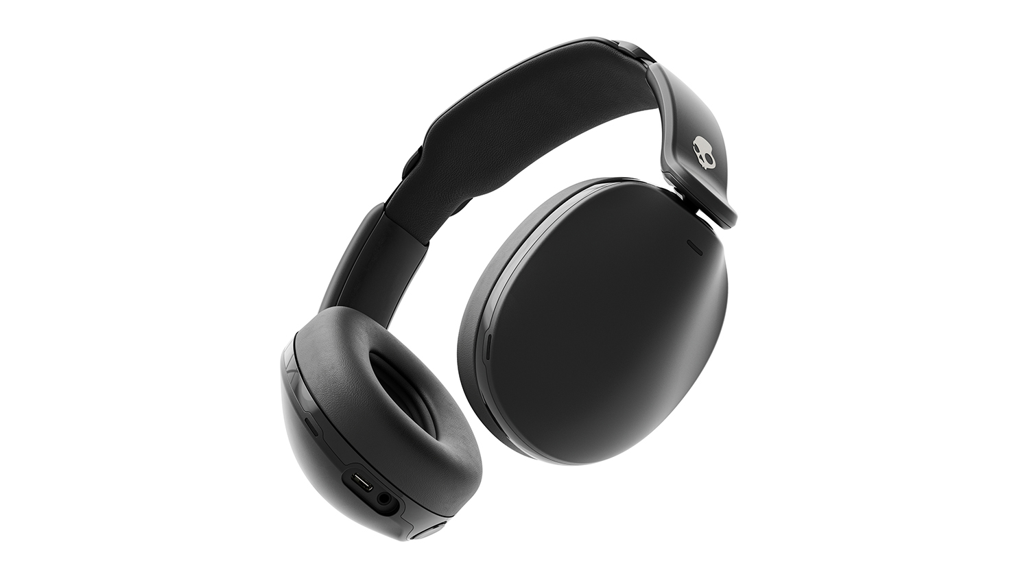 A Skullcandy Hesh 360 Wireless Over-Ear Headphones in sleek black colour
