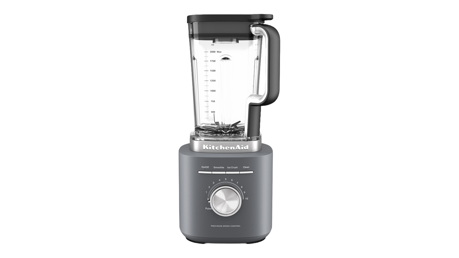 KitchenAid 1200W K200 Pure Power Blender in a sleek grey colour