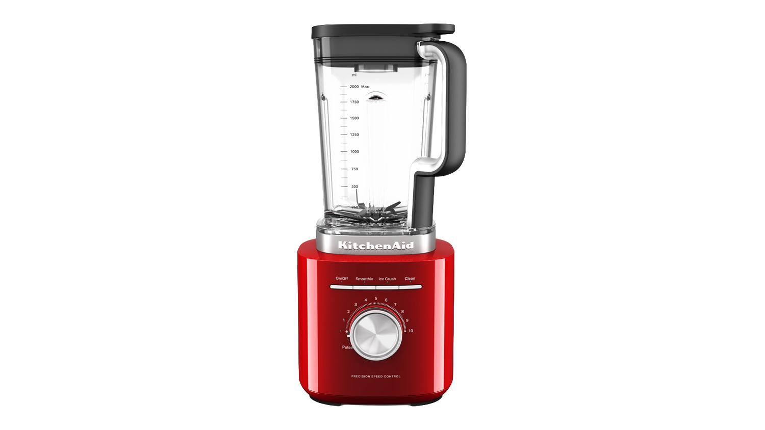 KitchenAid 1200W K200 Pure Power Blender in a sleek red colour