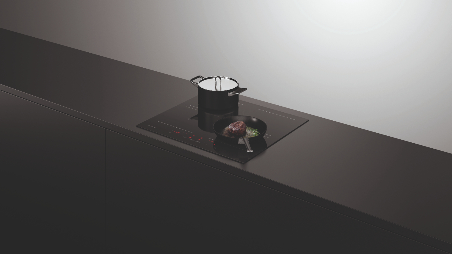 Fisher & Paykel 60cm Smart 4 Zone Induction Cooktop - Black (Series 5/ CI604CTB2)