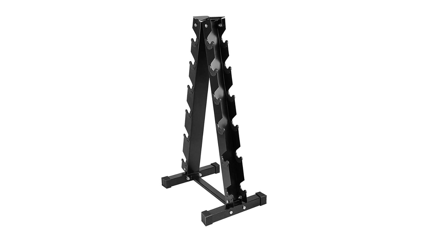 Kmall 6 Tier A-Frame Steel Dumbbell Rack