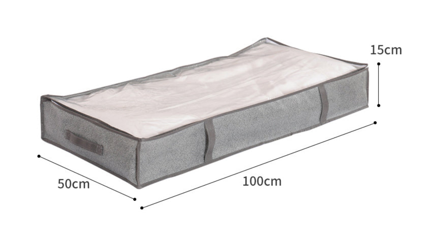 Kmall Low Profile Storage Container 100 x 48 x 15cm