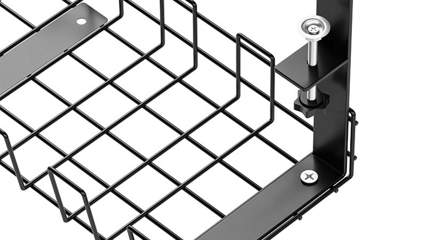 Kmall Sleek Under-Desk Cable Management Rack