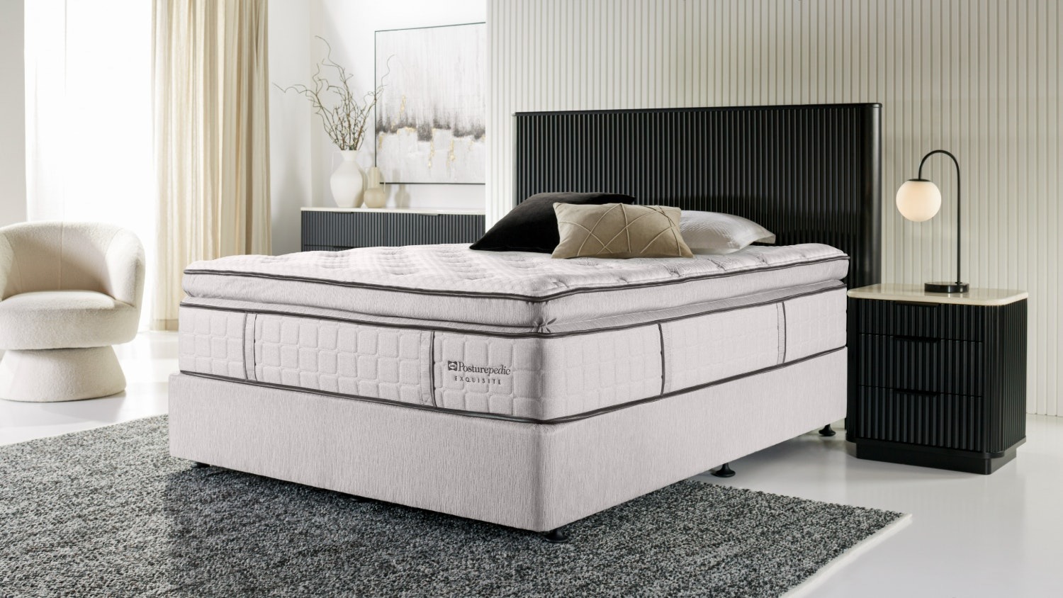 Exquisite Aspen Luxe Soft Extra Long Single Mattress by Sealy Posturepedic