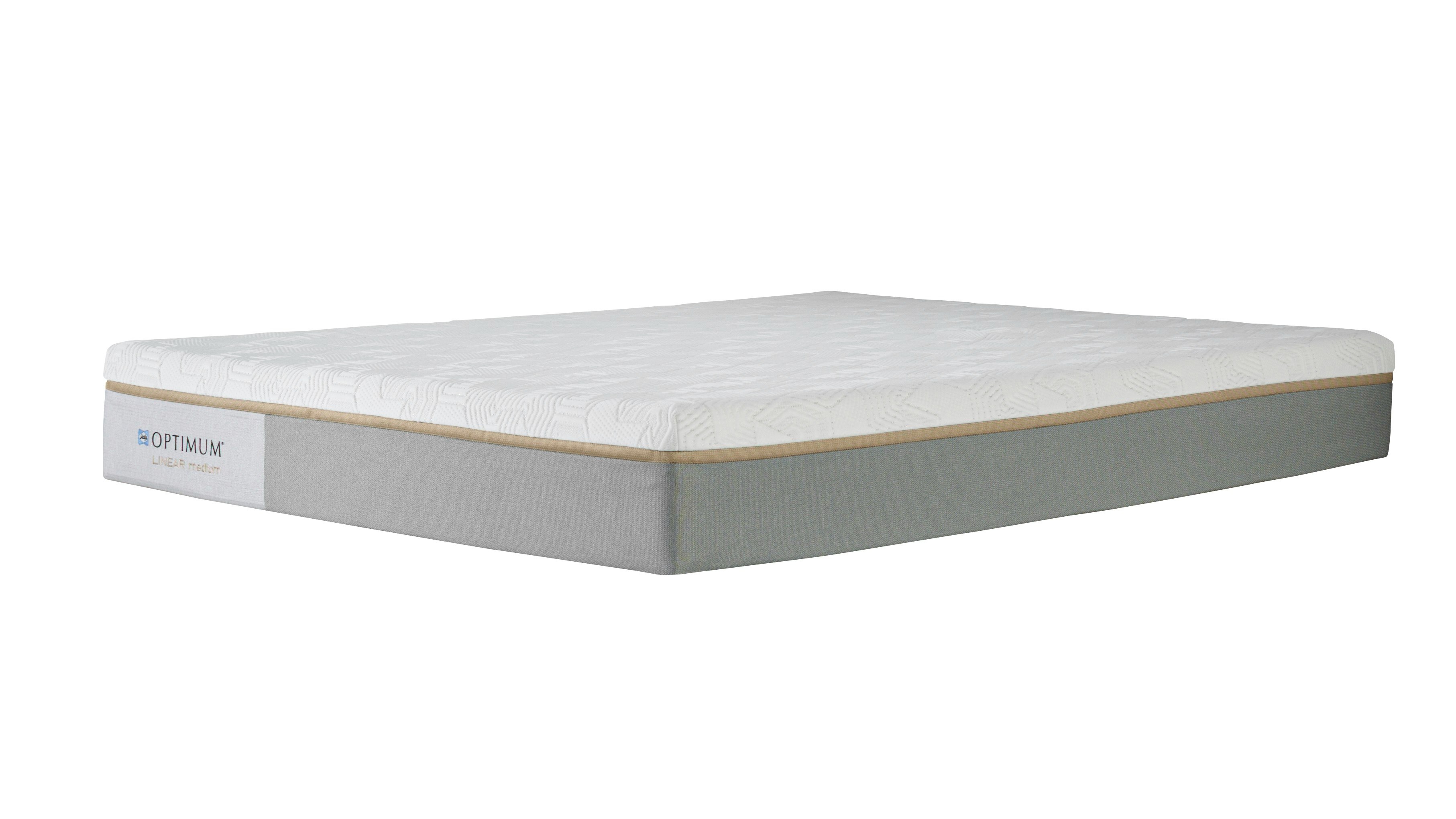 Optimum Linear Medium Extra Long Single Mattress by Sealy
