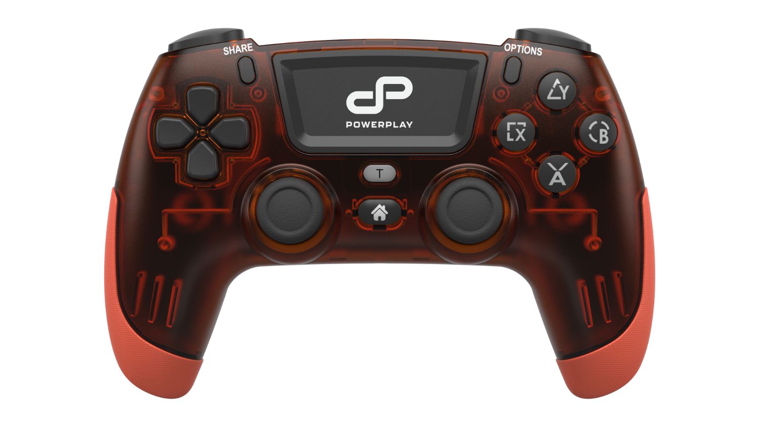 Powerplay Wireless Controller for PlayStation 4 - Red