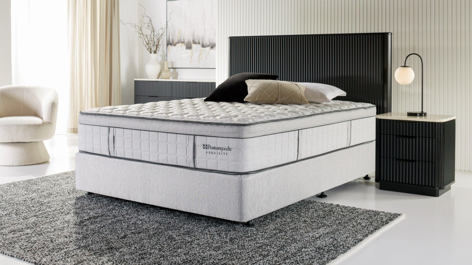 Exquisite Aspen Extra Firm Extra Long Single Mattress by Sealy Posturepedic