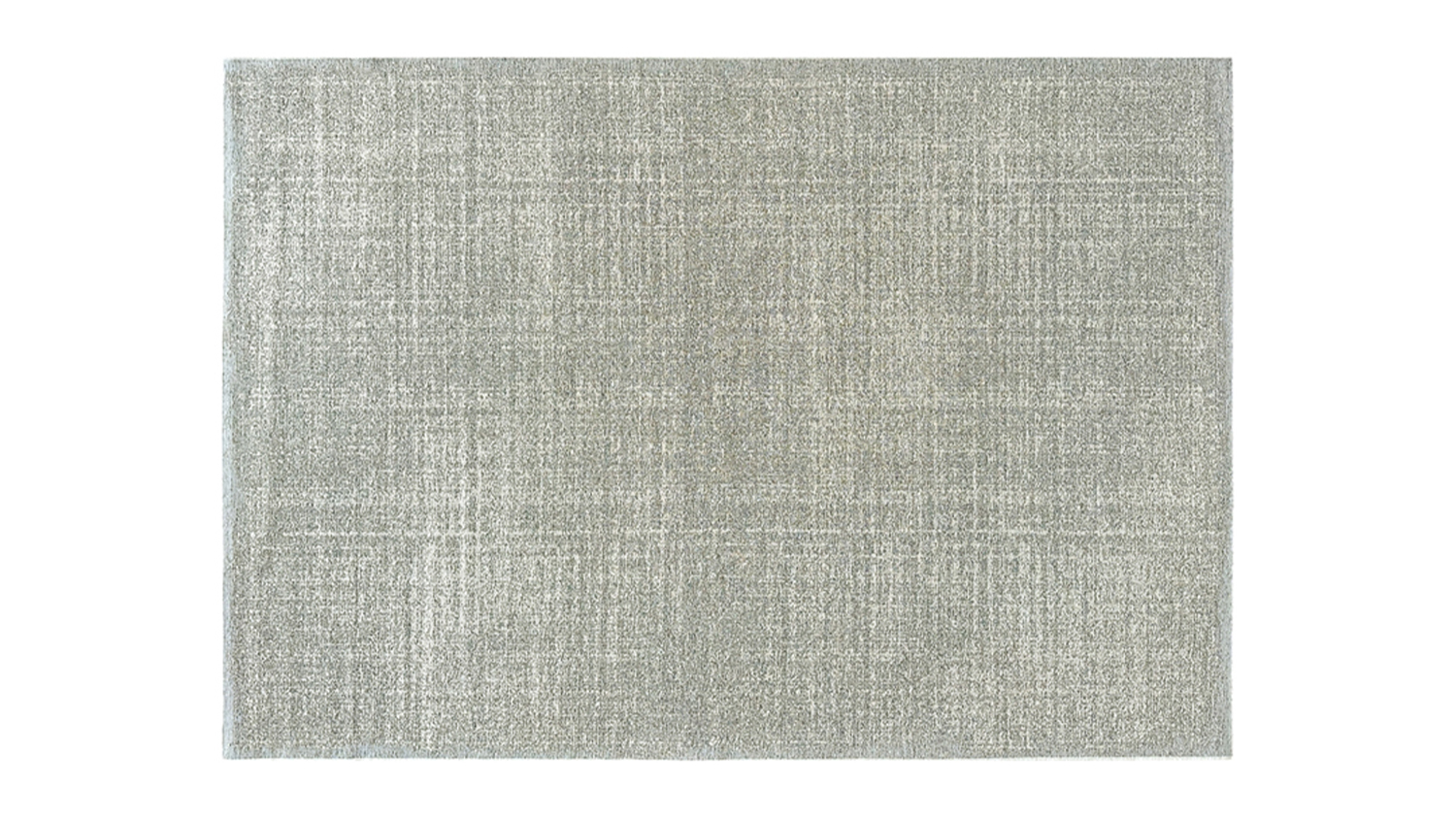 Rectangular outdoor rug in beige with a subtle textured pattern, creating a simple and elegant look