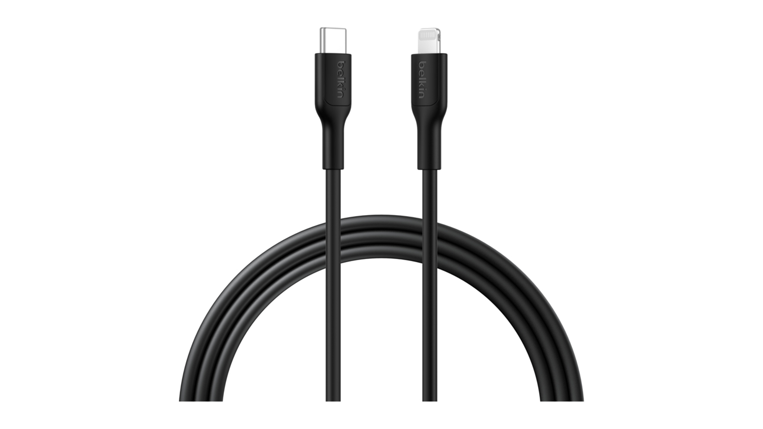Belkin BoostCharge USB-C to Lightning 15W Cable 1m - Black (CAA021fq1MBK)
