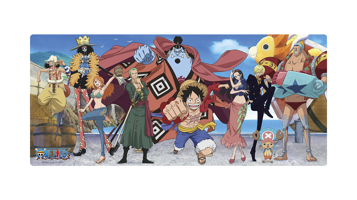 An IM XXL Gamer Desk Mat 90 x 40cm with One Piece design