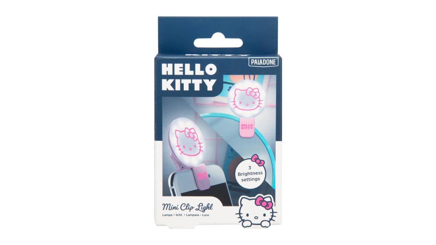 Paladone Themed Clip-On Selfie Light - Hello Kitty