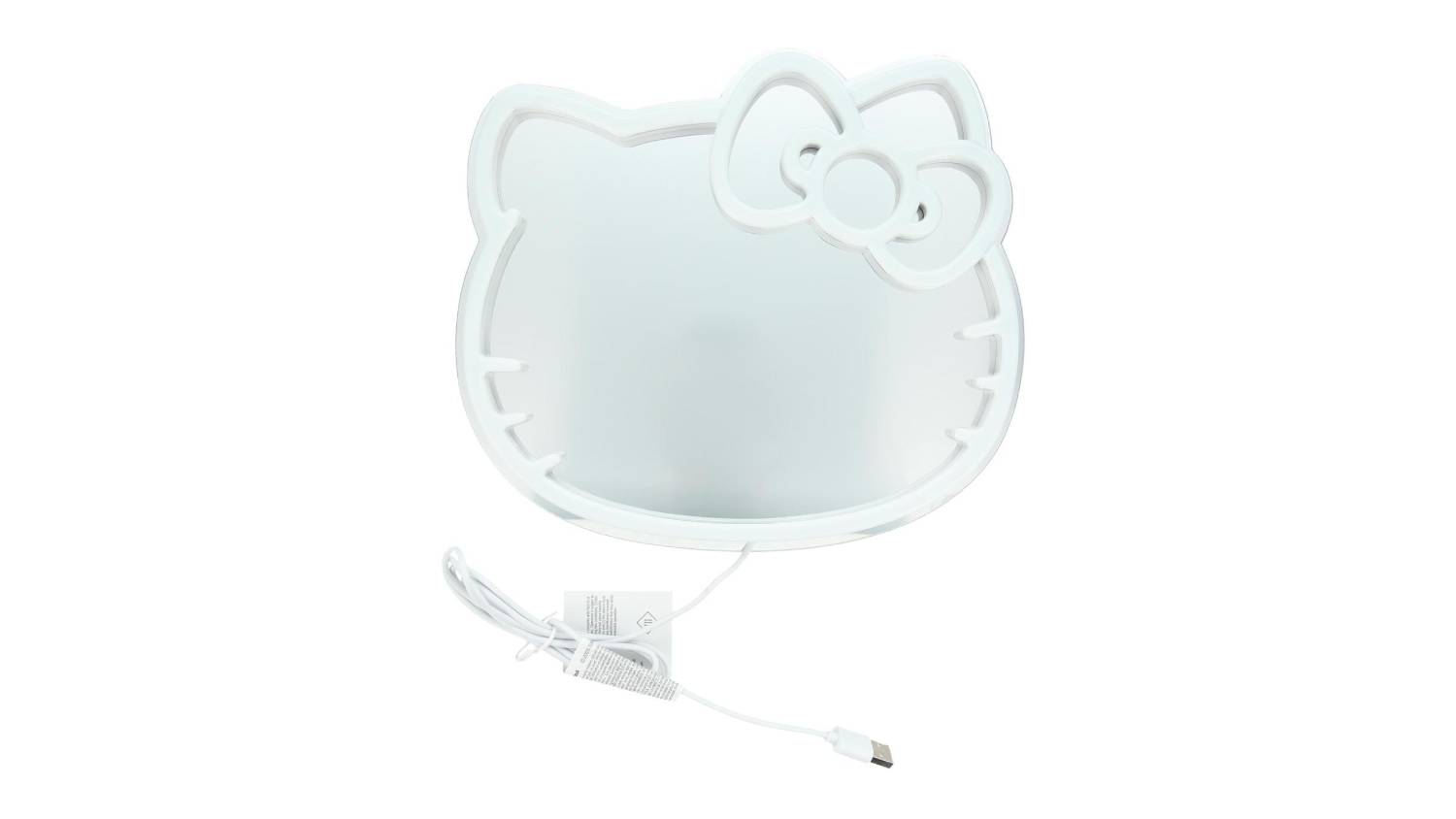 Paladone Novelty LED Light Mirror featuring Hello Kitty with an attached USB cable