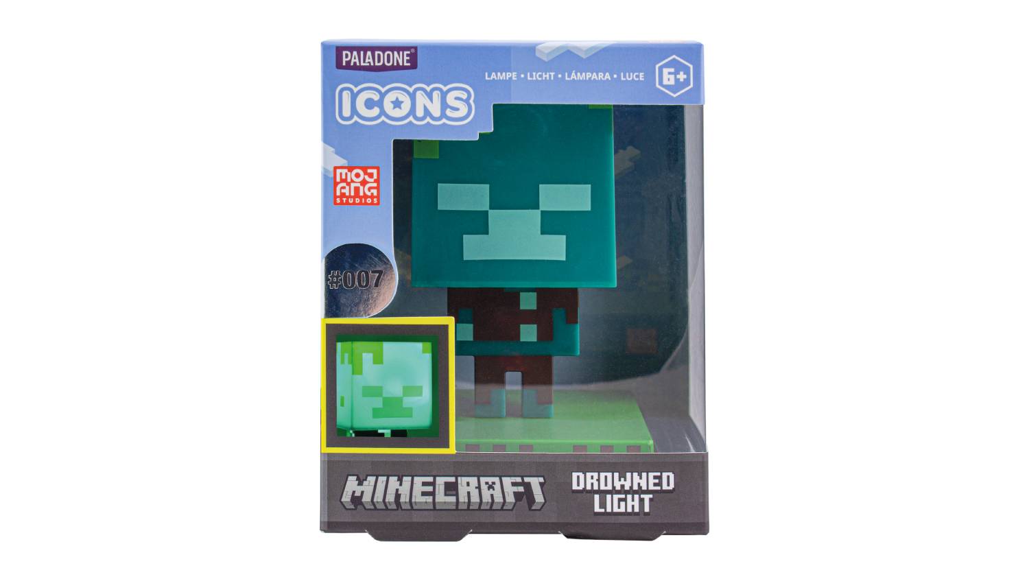 Paladone Novelty Icon Light - Minecraft Drowned