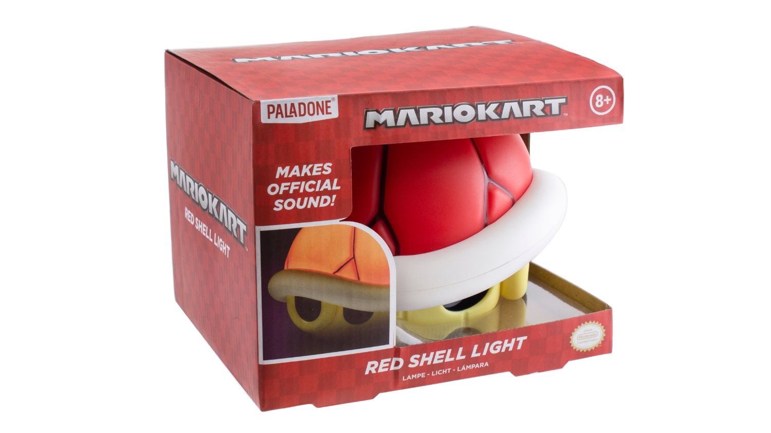 Paladone Novelty Light with Sound - Red Koopa Shell