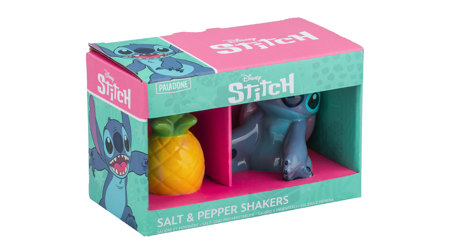 Paladone Novelty Salt and Pepper Shakers - Stitch