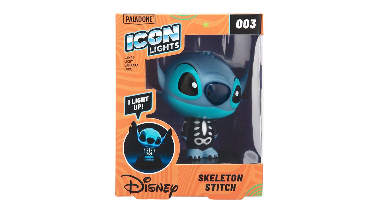 Paladone Novelty Icon Light - Stitch (Skeleton Costume)