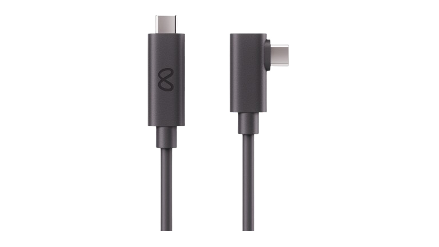 A black Meta Quest Link Cable for Meta Quest 3/3S Headset