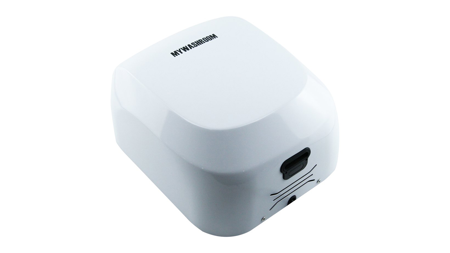 MyWashroom Powerful Compact Wall Mounted Automatic Hand Dryer with HEPA Filter - White