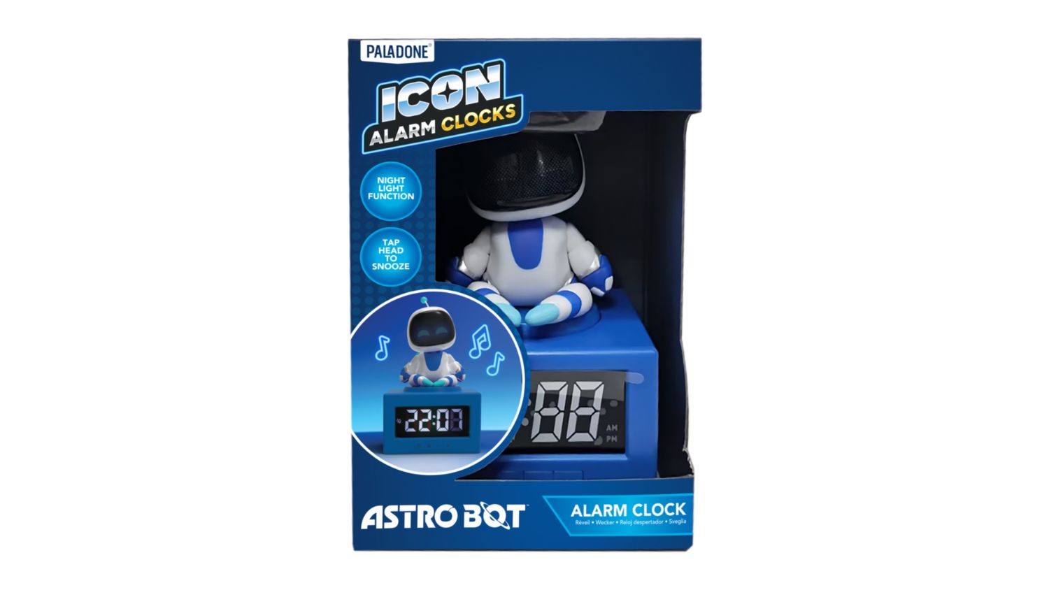 Paladone Novelty Alarm Clock - Astrobot