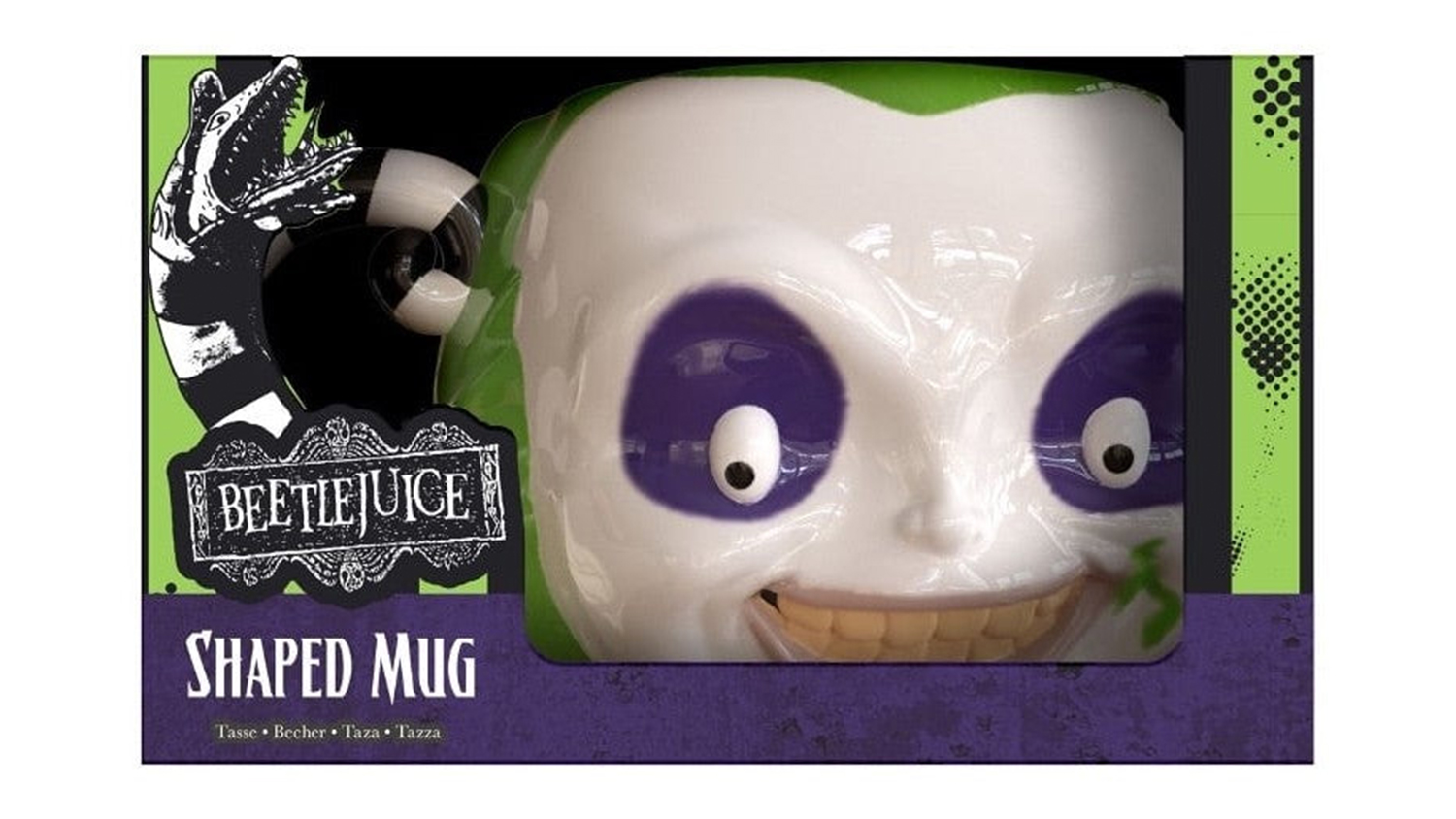 Paladone Novelty Shaped Mug with Beetlejuice design