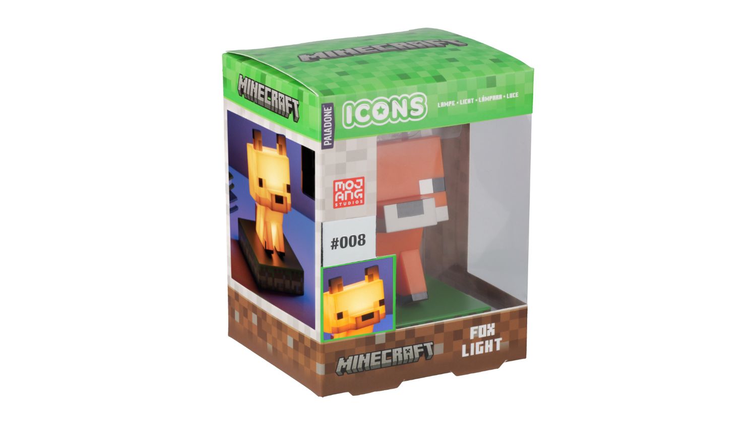 Paladone Novelty Icon Light - Minecraft Fox