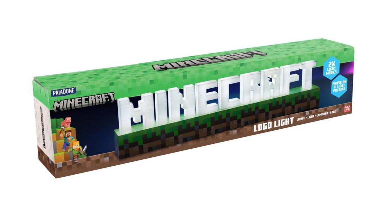 Paladone Novelty LED Light - Minecraft Logo